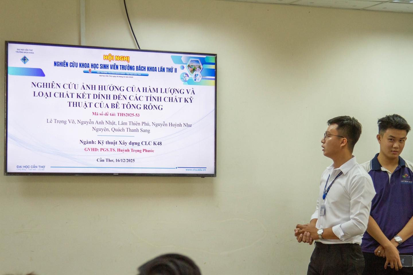 Hình ảnh hội nghị NCKH Sinh viên Trường Bách khoa lần 2 - 2025