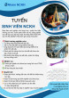 Tuyển sinh viên làm nghiên cứu khoa học Tháng 3/2025